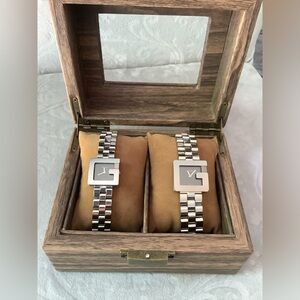 Stylish authentic GUCCI model watches for couple❤️💙
